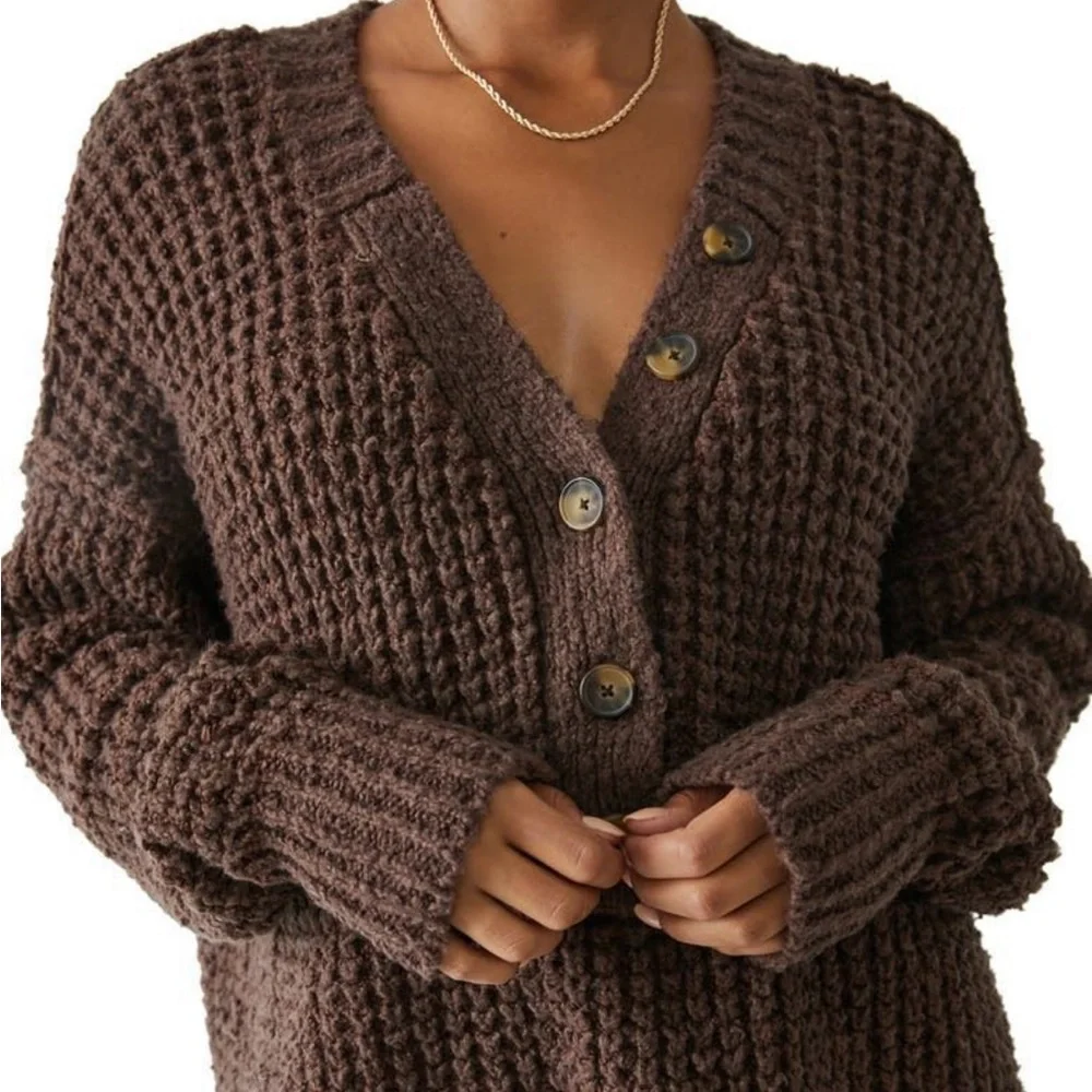 NWT Whistle Thermal Henley by Free People in size Medium